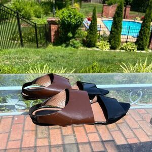 Marni Open Toe Slingback Shoes